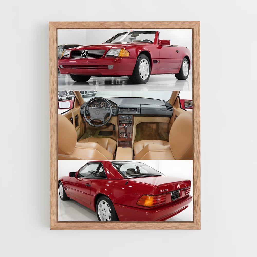 Poster Luxe à Bord – affiche Mercedes (vue 4)